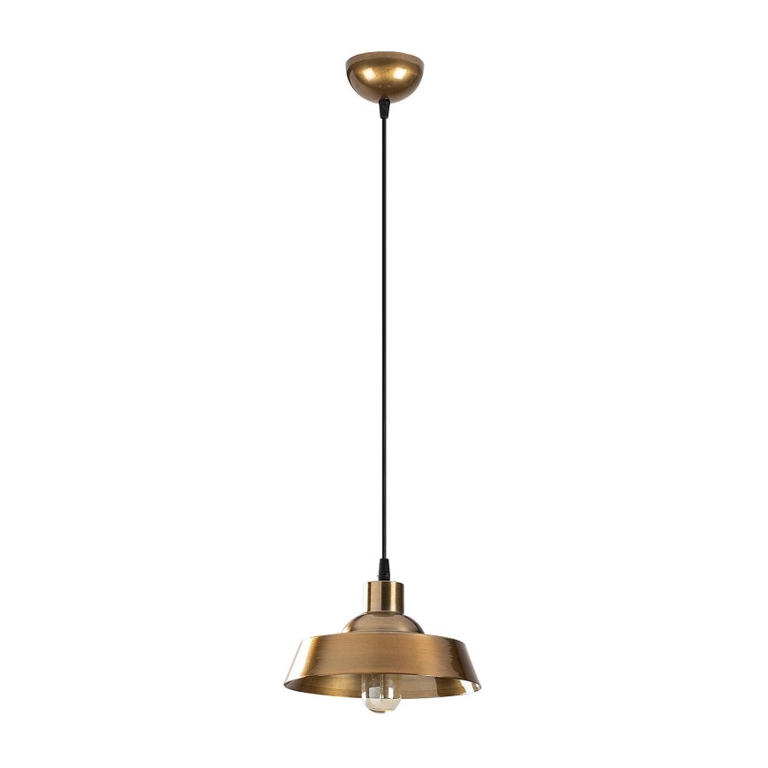 Висящ полилей BERCESTE 1xE27/40W/230V златист
