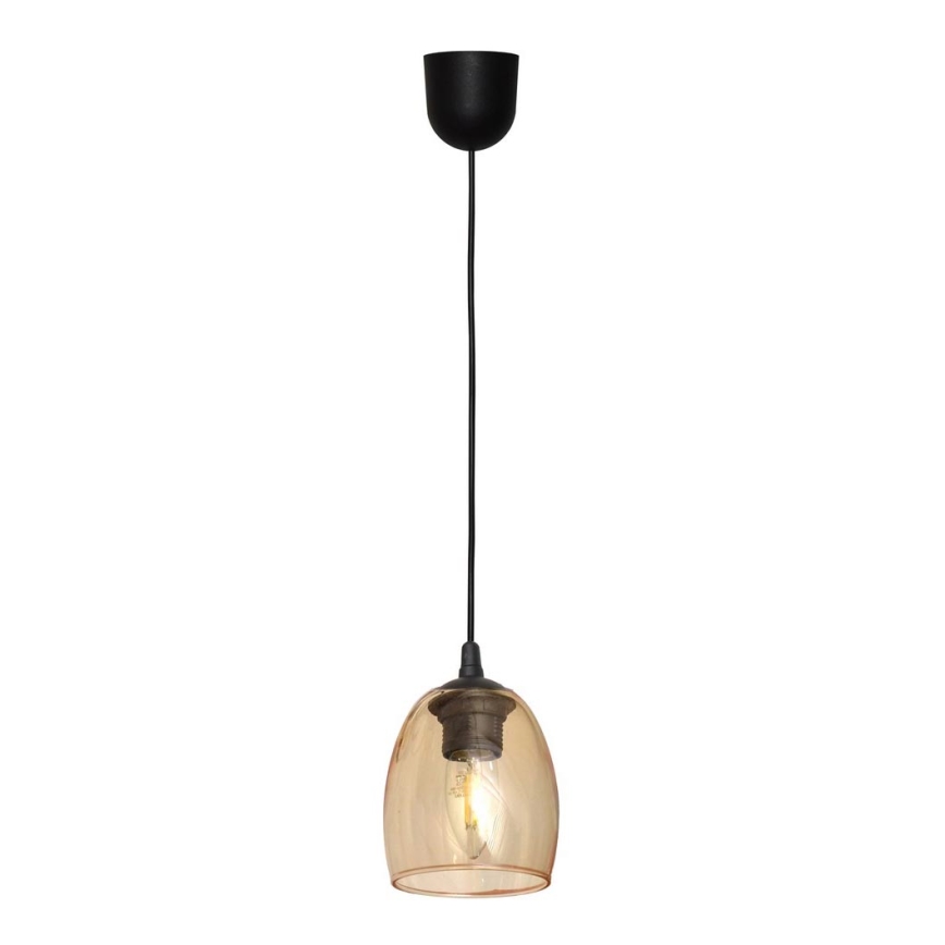 Висящ полилей BRILLANT 1xE27/15W/230V бежов