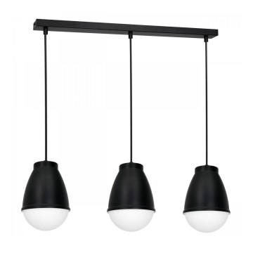 Висящ полилей CARYON 3xE14/60W/230V черен