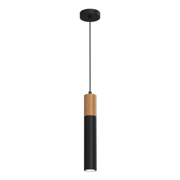 Висящ полилей CASSA 1xGU10/60W/230V черен