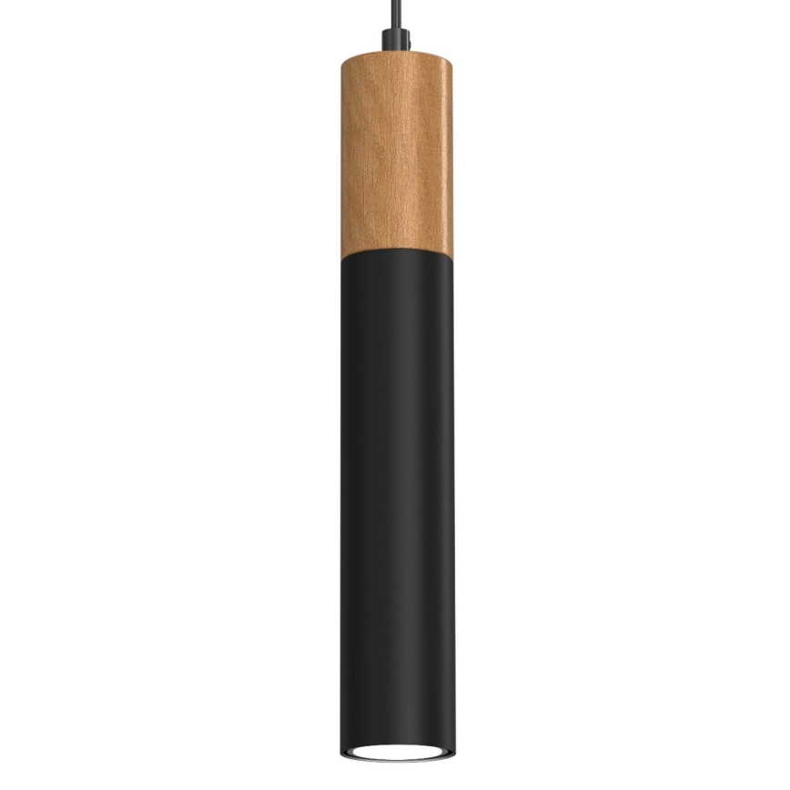 Висящ полилей CASSA 1xGU10/60W/230V черен