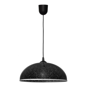 Висящ полилей CIRCLE 1xE27/15W/230V черен