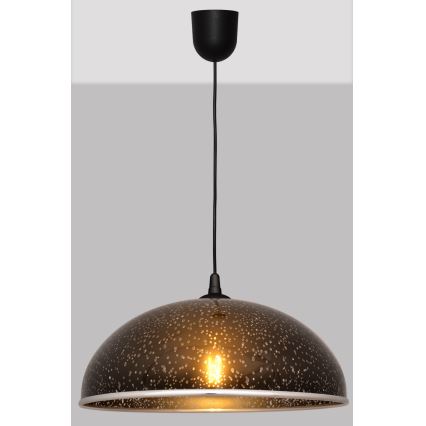Висящ полилей CIRCLE 1xE27/15W/230V черен