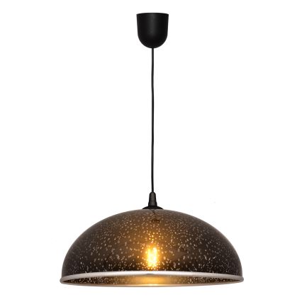 Висящ полилей CIRCLE 1xE27/15W/230V черен