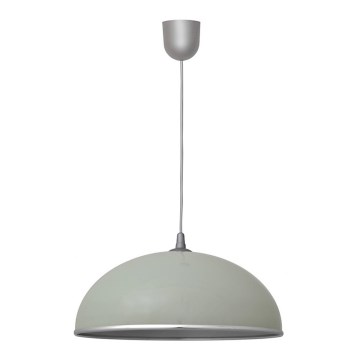 Висящ полилей CIRCLE 1xE27/15W/230V сив