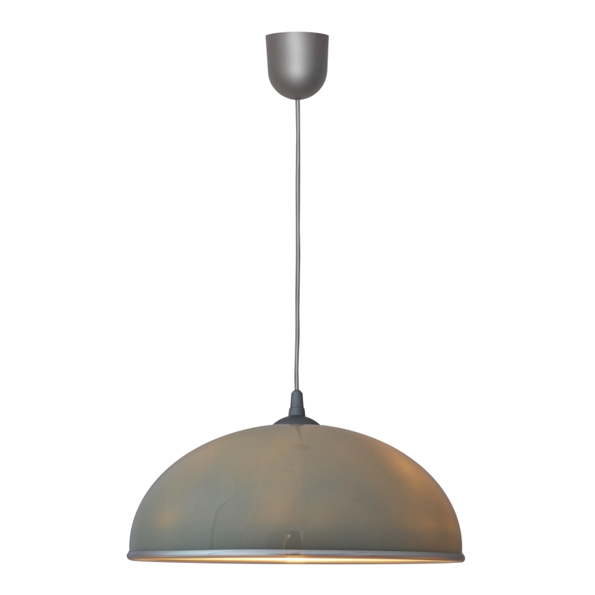 Висящ полилей CIRCLE 1xE27/15W/230V сив