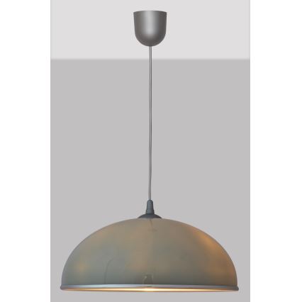 Висящ полилей CIRCLE 1xE27/15W/230V сив