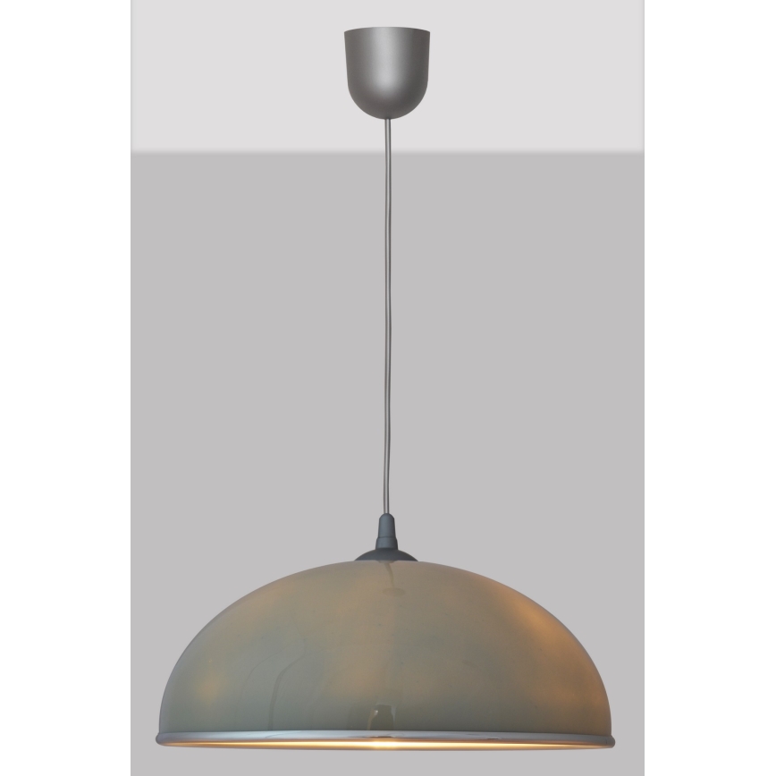Висящ полилей CIRCLE 1xE27/15W/230V сив