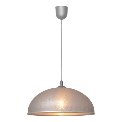 Висящ полилей CIRCLE 1xE27/15W/230V сив