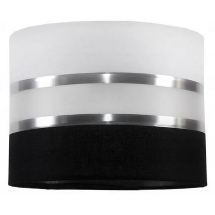 Висящ полилей CORAL 2xE27/60W/230V черно-бял