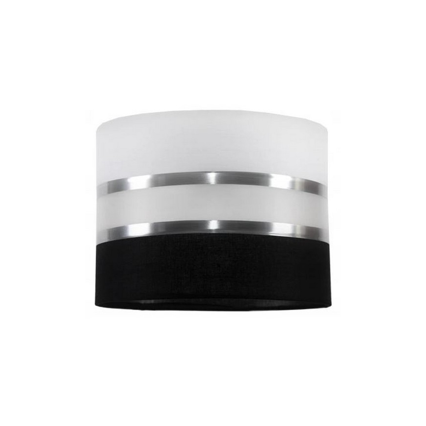 Висящ полилей CORAL 2xE27/60W/230V черно-бял