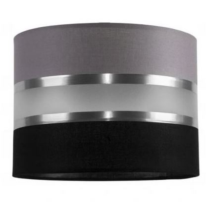 Висящ полилей CORAL 3xE27/60W/230V сиво-черен