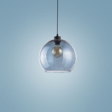 Висящ полилей CUBUS 1xE27/60W/230V син