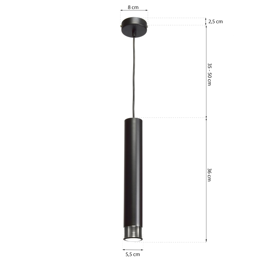 Висящ полилей DANI 1xGU10/8W/230V