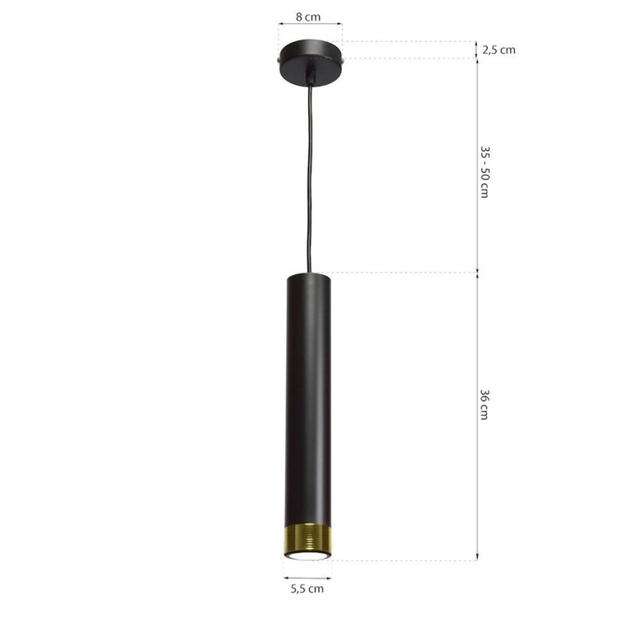 Висящ полилей DANI 1xGU10/8W/230V