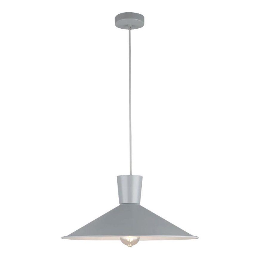 Висящ полилей ELISTA 1xE27/60W/230V сив