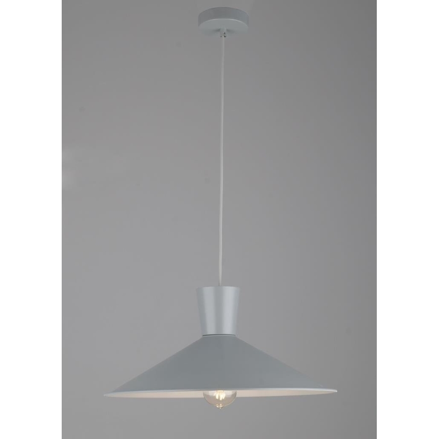 Висящ полилей ELISTA 1xE27/60W/230V сив