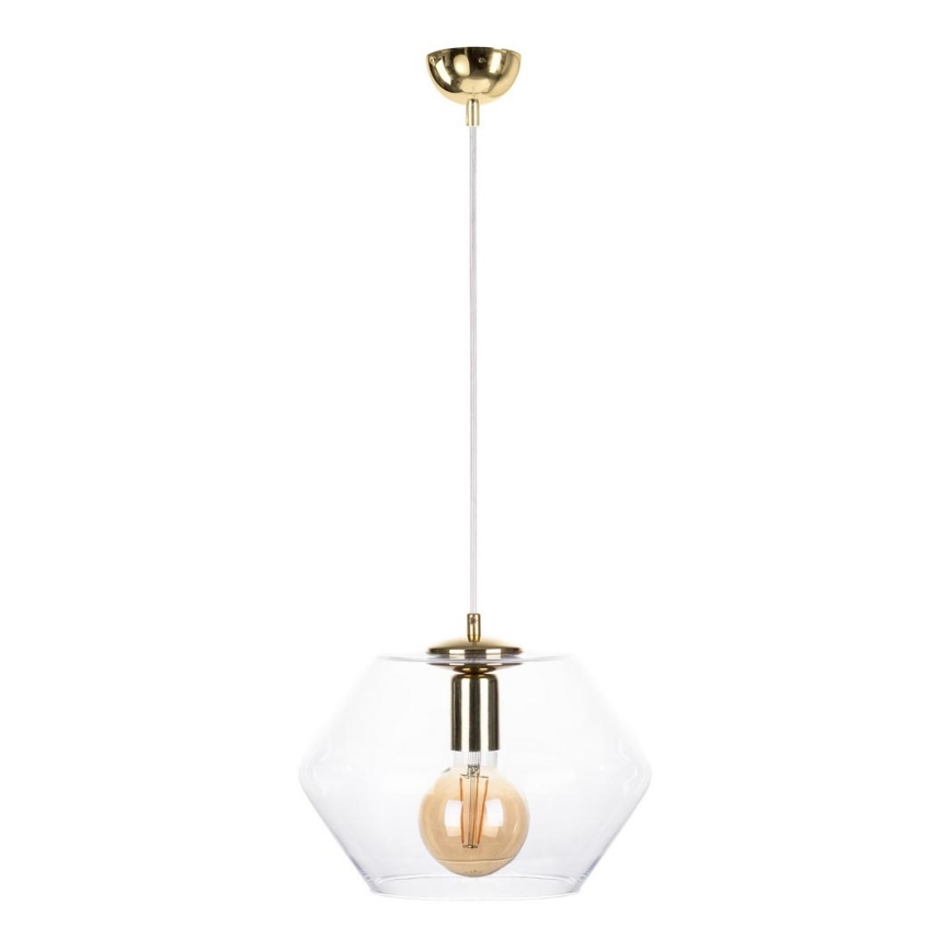 Висящ полилей EVEL 1xE27/60W/230V златист