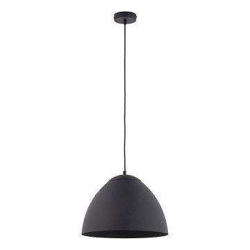 Висящ полилей FARO 1xE27/60W/230V черен