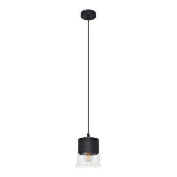 Висящ полилей FERGIE 1xE27/15W/230V черен