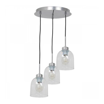 Висящ полилей FILL 3xE27/60W/230V кръгъл