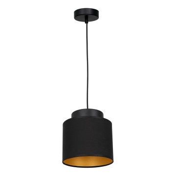 Висящ полилей FRODI 1xE27/60W/230V черен