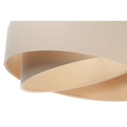 Висящ полилей GALAXY 1xE27/60W/230V бежов