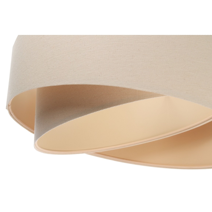 Висящ полилей GALAXY 1xE27/60W/230V бежов