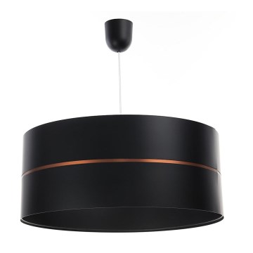 Висящ полилей GLAM HOME 1xE27/60W/230V ⌀ 40см черен