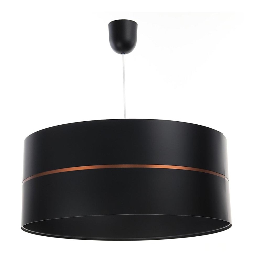 Висящ полилей GLAM HOME 1xE27/60W/230V ⌀ 40см черен