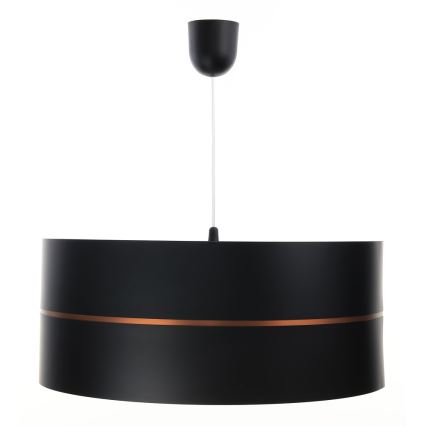Висящ полилей GLAM HOME 1xE27/60W/230V ⌀ 40см черен