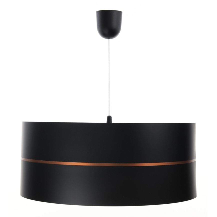 Висящ полилей GLAM HOME 1xE27/60W/230V ⌀ 40см черен