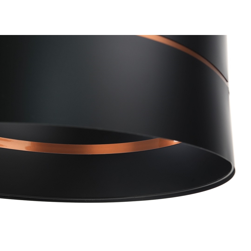 Висящ полилей GLAM HOME 1xE27/60W/230V ⌀ 40см черен