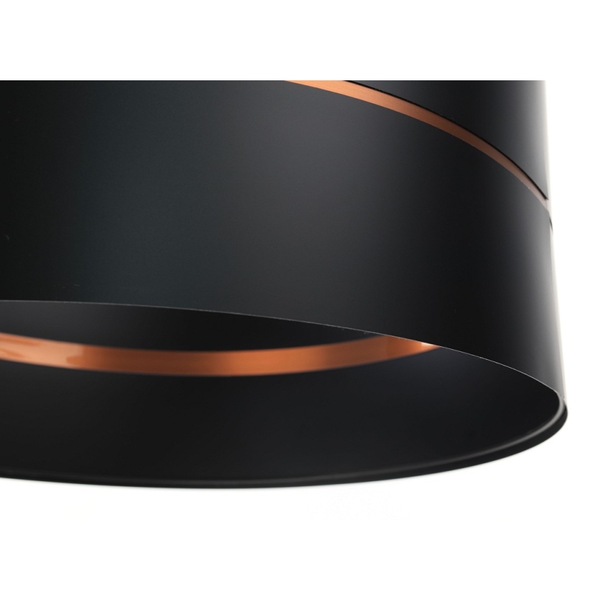 Висящ полилей GLAM HOME 1xE27/60W/230V ⌀ 40см черен