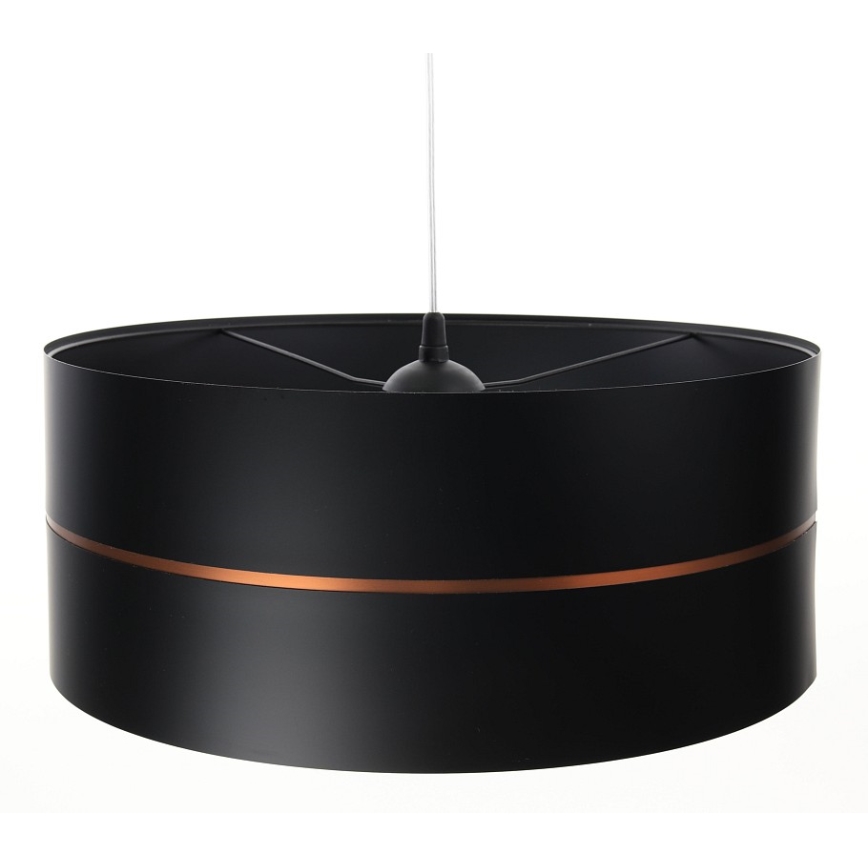Висящ полилей GLAM HOME 1xE27/60W/230V ⌀ 40см черен