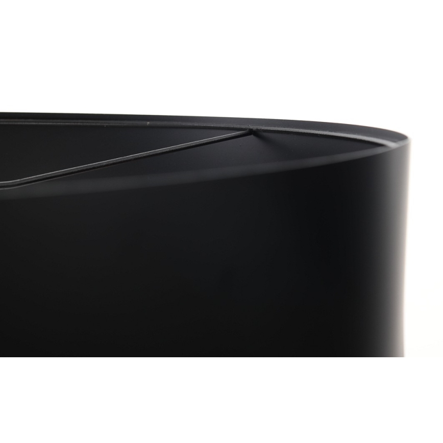 Висящ полилей GLAM HOME 1xE27/60W/230V ⌀ 40см черен