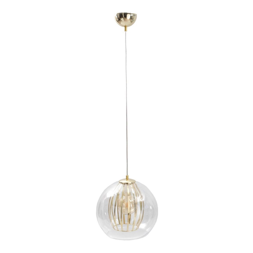 Висящ полилей GLAMI 1xE27/60W/230V златист
