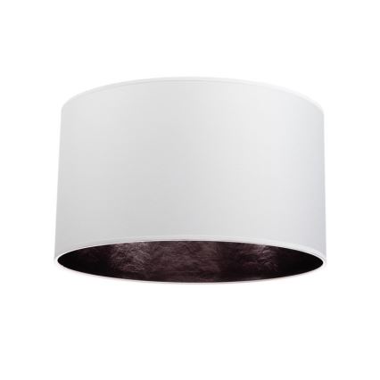 Висящ полилей GLEAM 1xE27/60W/230V бял/черен