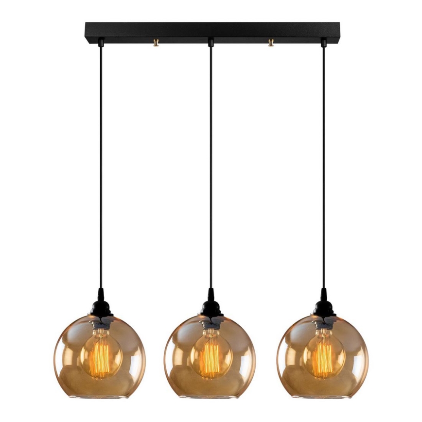 Висящ полилей GOLD 3xE27/40W/230V