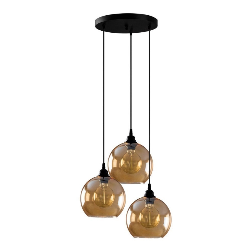 Висящ полилей GOLD 3xE27/40W/230V