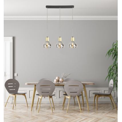 Висящ полилей GREGORY 3xE14/40W/230V