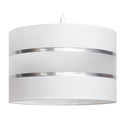 Висящ полилей HELEN 1xE27/15W/230V Ø 35 cм бял