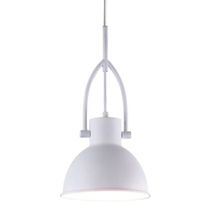 Висящ полилей HESTIA 1xE27/40W/230V бял