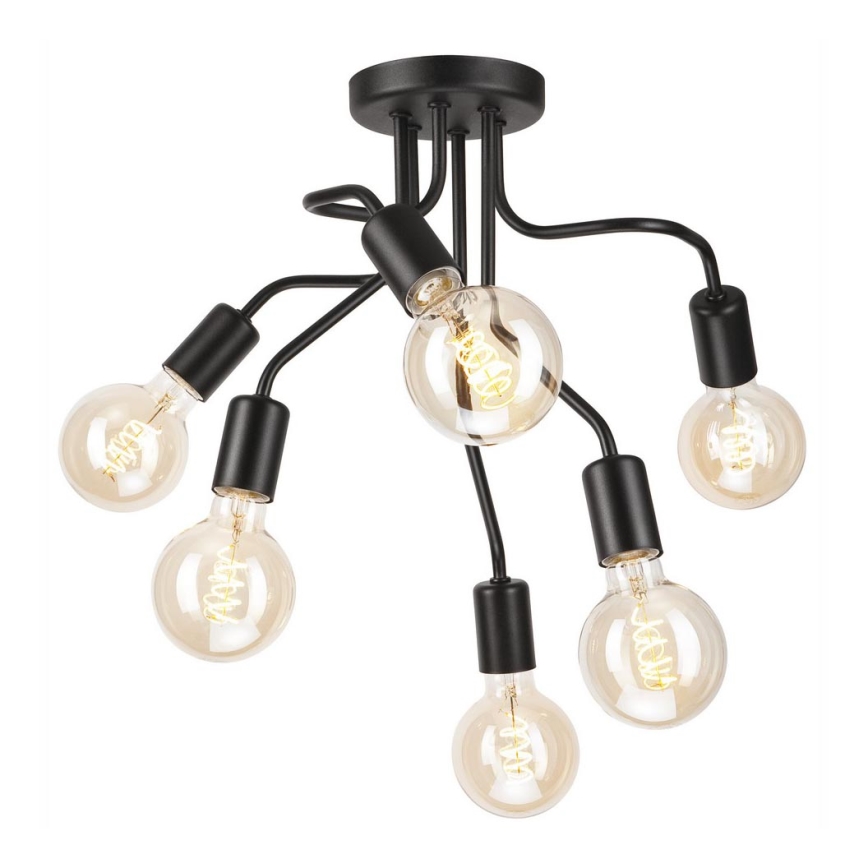 Висящ полилей HILDA 6xE27/60W/230V