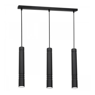 Висящ полилей IMPLODE 3xGU10/8W/230V черен