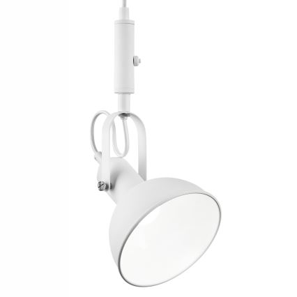 Висящ полилей IRMA 1xE14/28W/230V бял