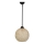Висящ полилей JUTE 1xE27/60W/230V бежов