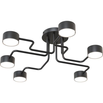 Висящ полилей KURAGE 6xGX53/12W/230V черен