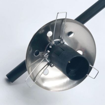 Висящ полилей LILOU 6xE14/5W/230V матов хром/опушен