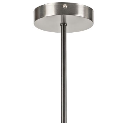 Висящ полилей LILOU 6xE14/5W/230V матов хром/опушен